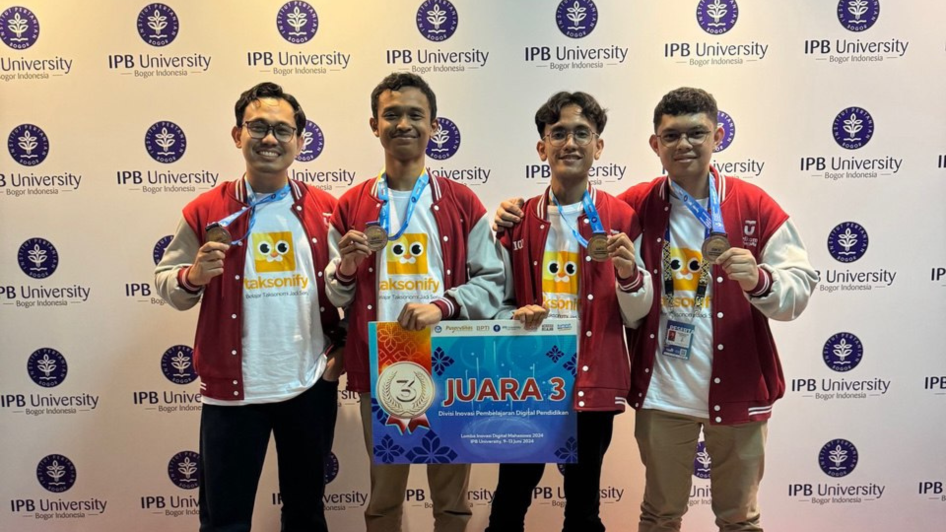 Juara 3 - Inovasi Teknologi Digital Pendidikan Lomba Inovasi Digital Mahasiswa 2024